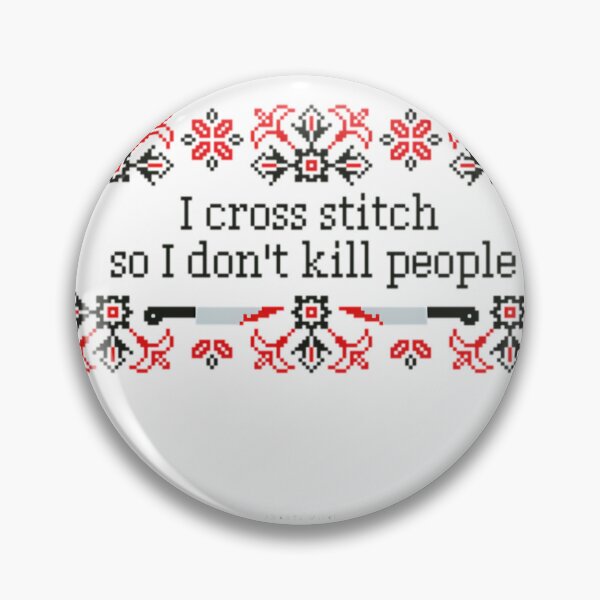 Item preview, I Cross Stitch Quote - Pixel Style  	 designed and sold by ncyvyspoj42.
