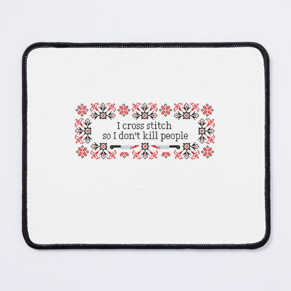 Item preview, I Cross Stitch Quote - Pixel Style designed and sold by ncyvyspoj42.