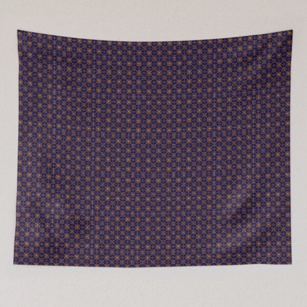 Item preview, Indigo Gold Girih Interlace 8 designed and sold by Tom-Johnson.
