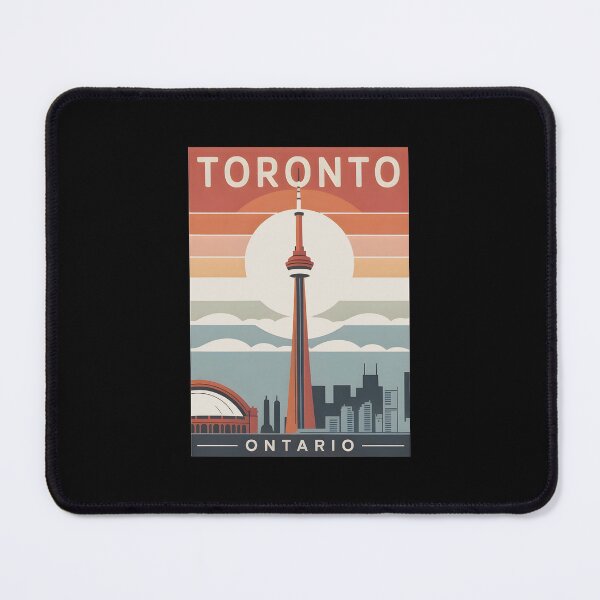 Item preview, Toronto CN Tower Vintage Travel Design designed and sold by Paper Drip.