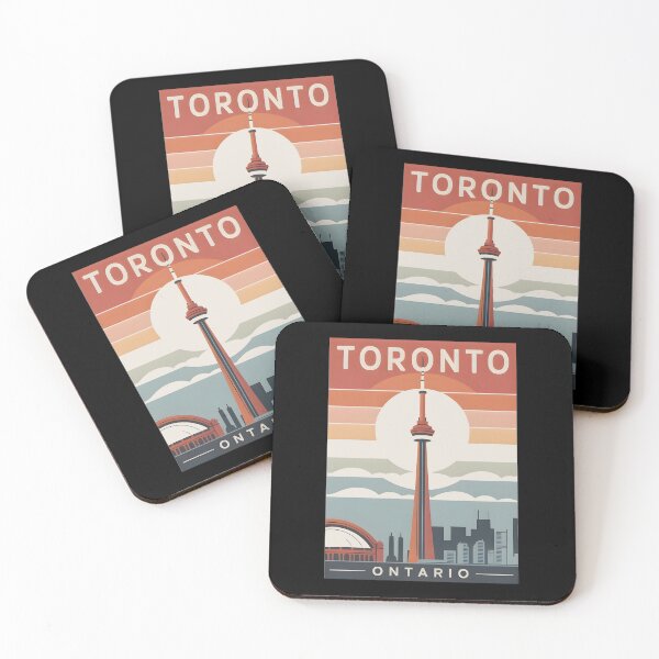 Item preview, Toronto CN Tower Vintage Travel Design designed and sold by Paper Drip.
