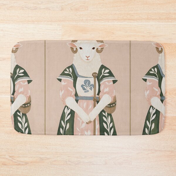Item preview, The Whimsical Cottagecore Sheep designed and sold by bapupa.