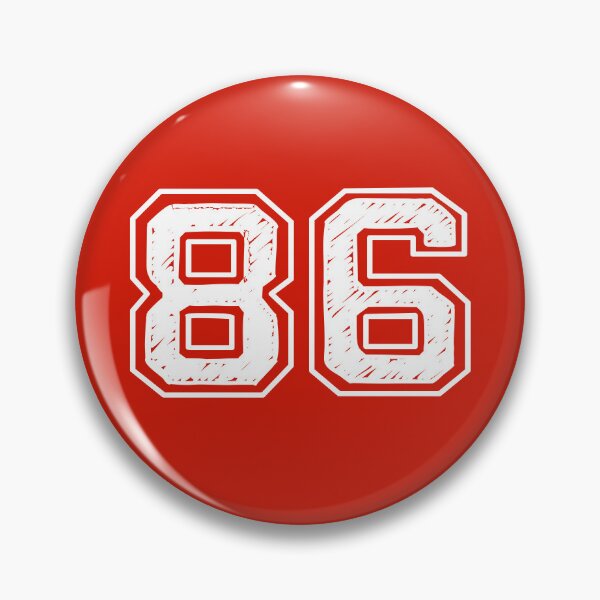 Item preview, Number 86, Eighty Six White designed and sold by Jeallan Designs.