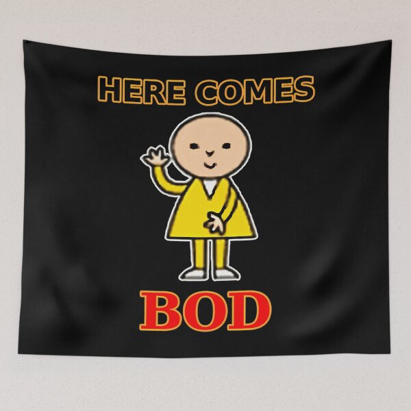 Item preview, Bod Cartoon From Seventies Kids Tv designed and sold by MelanieCarol.