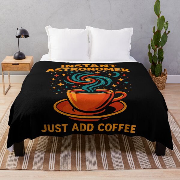 Item preview, Funny Astronomy Instant Astronomer Just Add Coffee designed and sold by LuminOrb.