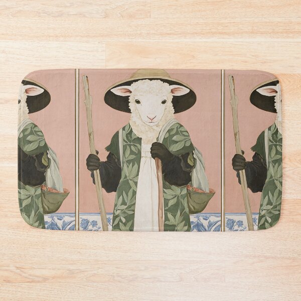 Item preview, The Charming Cottagecore Sheep designed and sold by bapupa.