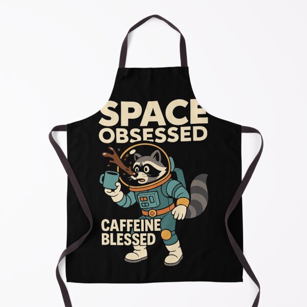 Item preview, Space Obsessed Caffeine Blessed Astronomy Funny designed and sold by LuminOrb.