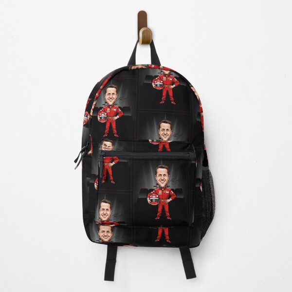 Item preview, Funny caricature of Michael Schumacher with a black edition racing car designed and sold by vectorlove.