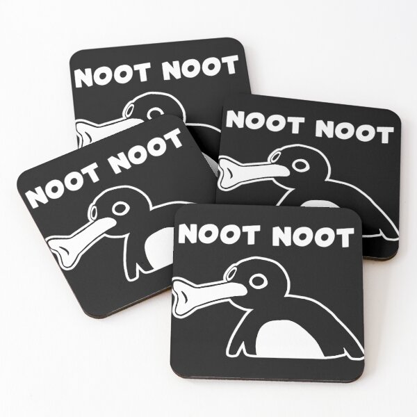 Artikelvorschau, Noot Noot Pingu Meme (Black Bg) entworfen und verkauft von OrnelLuna.