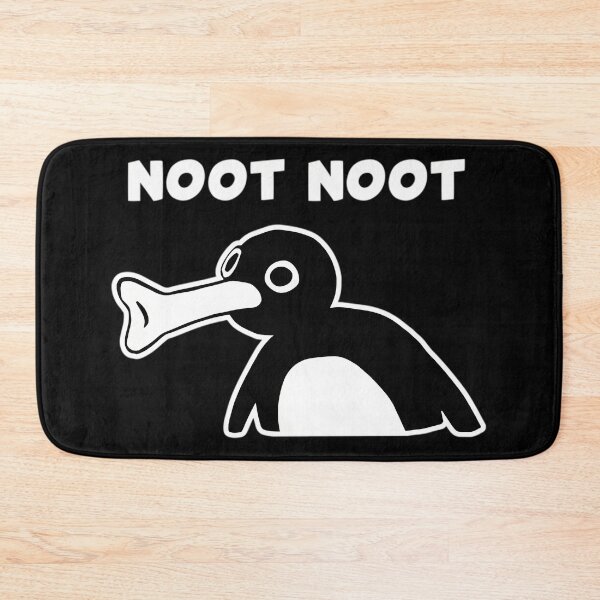 Item preview,  Noot Noot Pingu Meme (Black Bg) designed and sold by OrnelLuna.