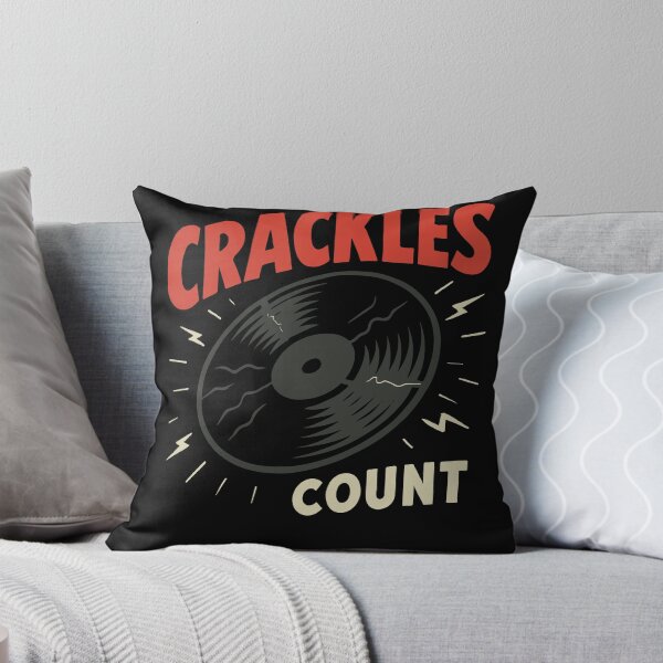 Item preview, Crackles Count Vinyl Record Music Lovers designed and sold by LuminOrb.