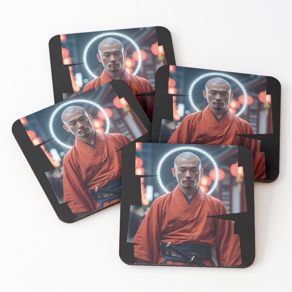 Item preview, Urban monk with LED halo and katana 7 designed and sold by Neon G.