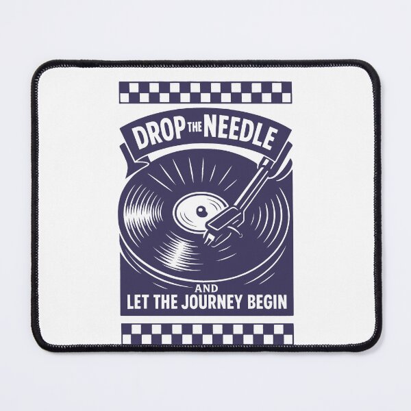 Item preview, Drop The Needle And Let The Journey Begin Vinyl designed and sold by LuminOrb.