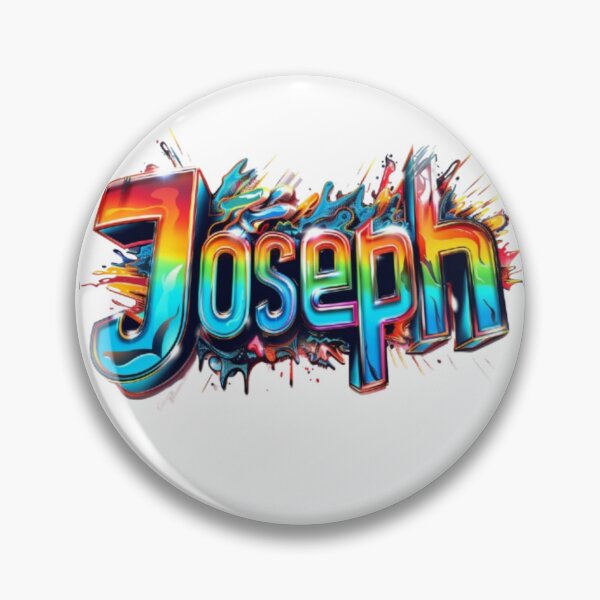 Item preview, Joseph 3D Graffiti Style Name Art designed and sold by AlexLineArt.