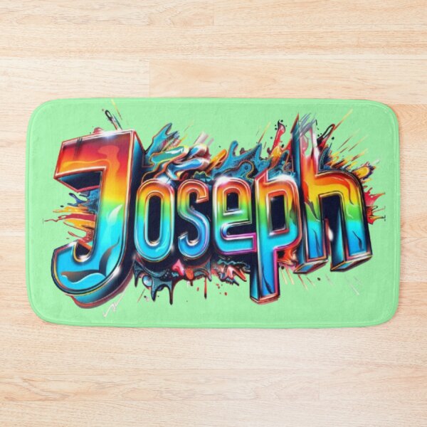 Item preview, Joseph 3D Graffiti Style Name Art designed and sold by AlexLineArt.