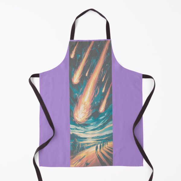 Item preview, Fiery Meteor Shower Sky Art By Merch, Limited Edition designed and sold by MADISYNDONALD.