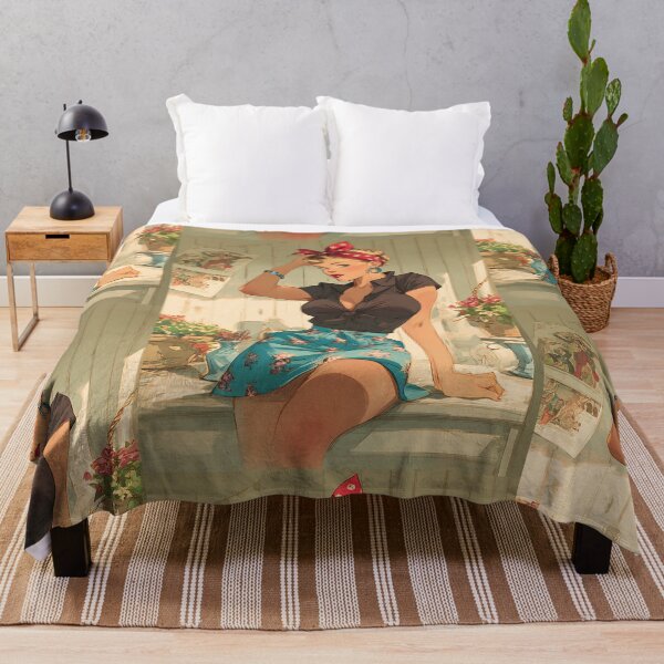 Item preview, Retro Pin-up Coquette designed and sold by bapupa.