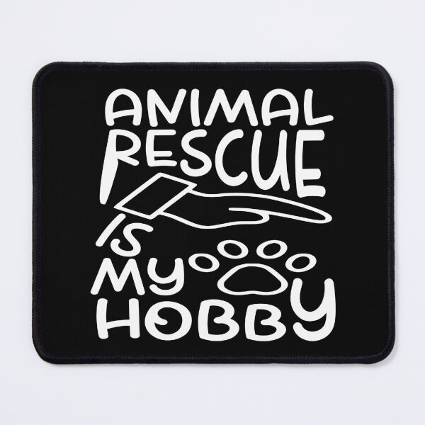 Item preview, Animal Rescue Is My Hobby – Animal Lover & Volunteer Design – Pet & Wildlife Gift designed and sold by sednalafandy79.