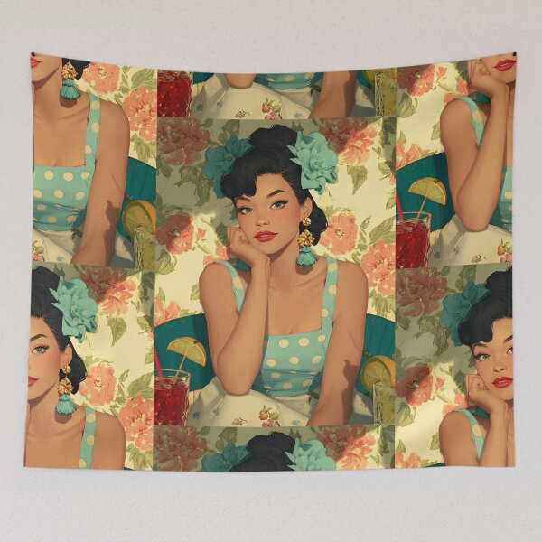 Item preview, Seductive Pin-up Coquette designed and sold by bapupa.