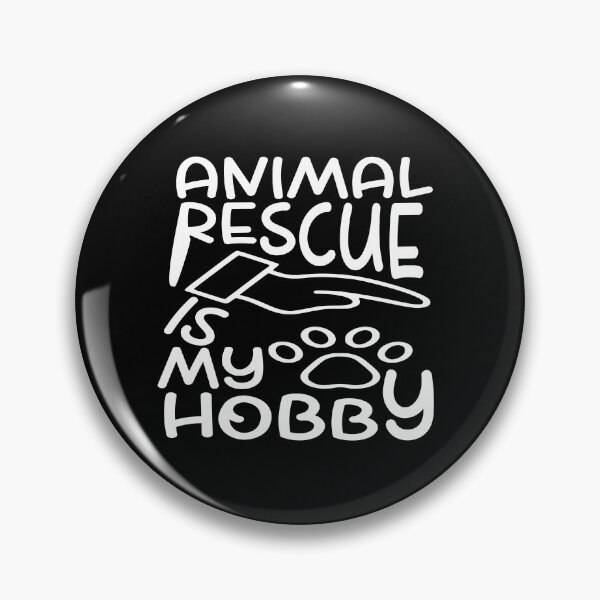 Item preview, Animal Rescue Is My Hobby – Animal Lover & Volunteer Design – Pet & Wildlife Gift designed and sold by sednalafandy79.
