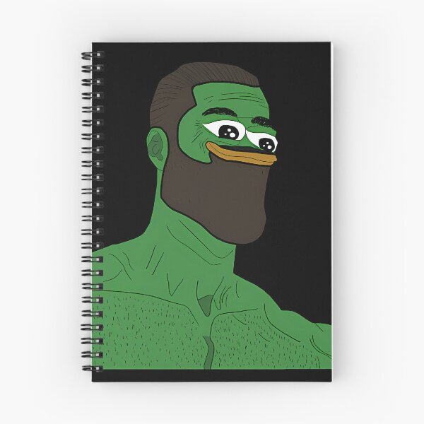 Item preview,  Rare Gigachad Pepe designed and sold by OrnelLuna.