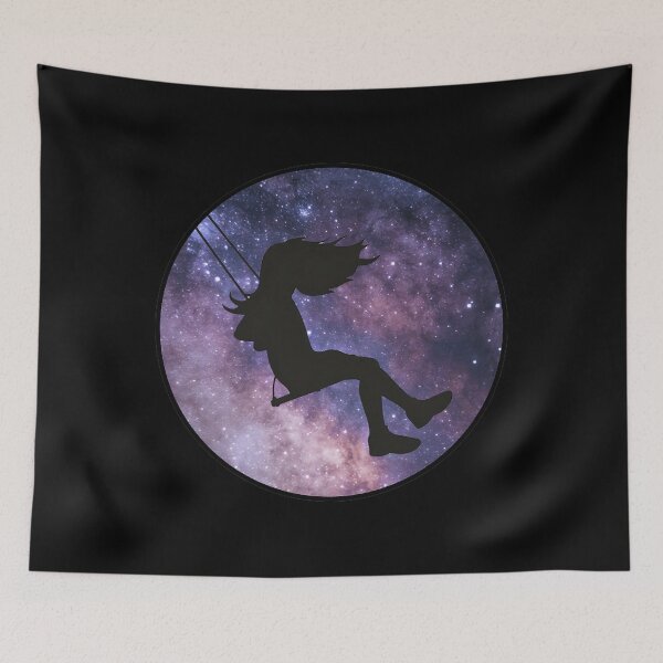 Item preview, Galaxy Girl Silhouette designed and sold by maude5ig.