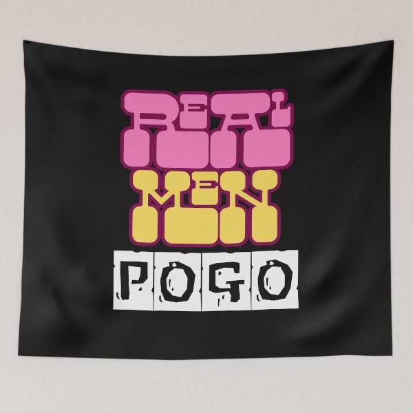 Item preview,  real men do the pogo designed and sold by aledfychan.