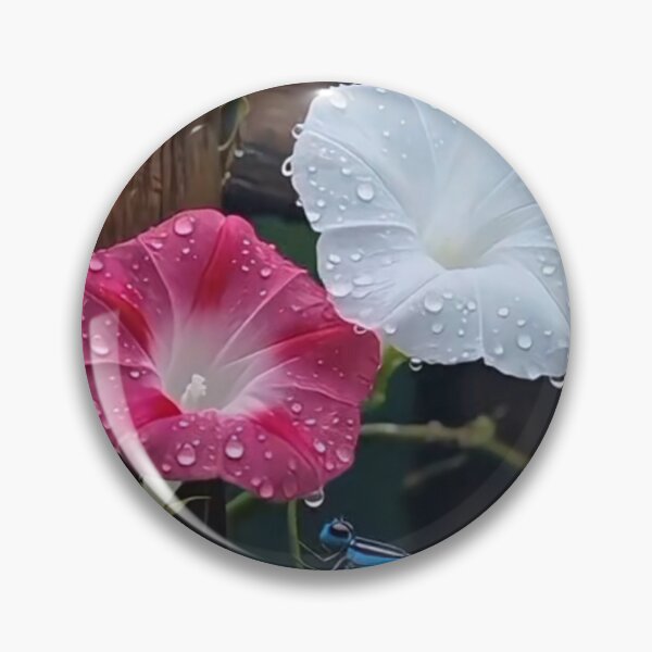 Item preview, •	Blumen im Regen – Frische & Hoffnung 	•	Flowers in the Rain – Renewal & Beauty 	•	Regentropfen auf Blüten – Leben & Licht designed and sold by Yaroplanner.