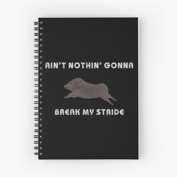 Item preview, Nothin Gonna Break My Stride  Running Javelina WHT Lettering Classic 		 designed and sold by oocvyozp48.