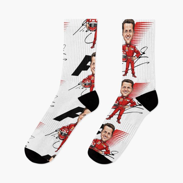 Item preview, Hilarious caricature of F1 legend Michael Schumacher designed and sold by vectorlove.