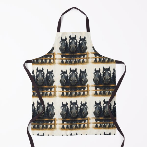 Item preview, Cute Black Friesian Horses ' JuST FRieSiaNS ' Designs BY SHiRLeY MacARTHuR designed and sold by Shirley MacArthur Art.