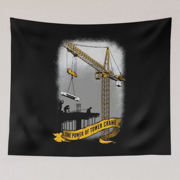 Item preview, The Power Of Tower Crane Classic 		 designed and sold by tvwicfkad81.