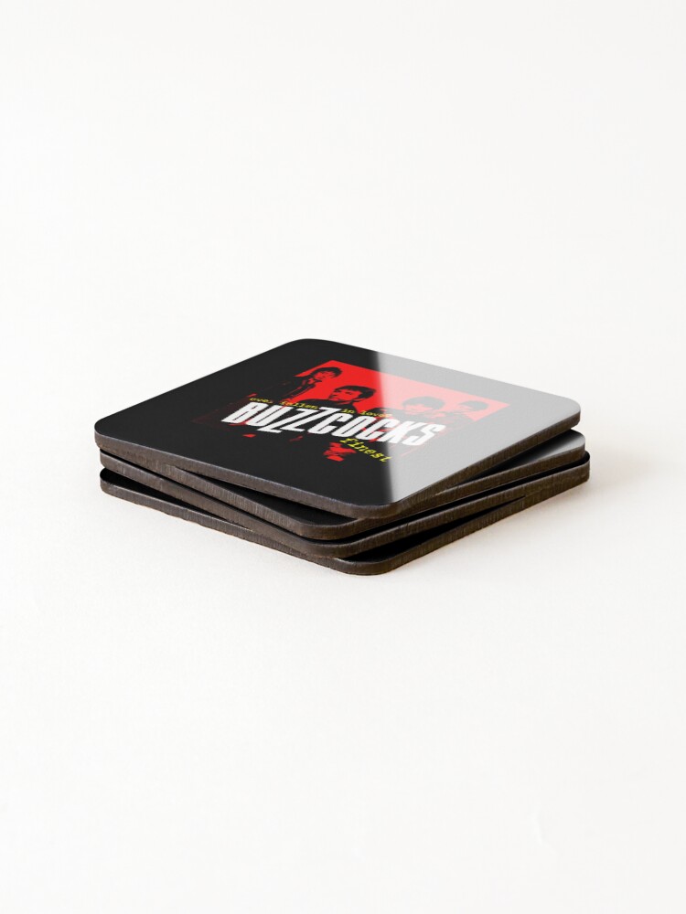 Thumbnail 4 of 5, Coasters (Set of 4), Buzzcocks Merchant Essential designed and sold by RolandPinto.