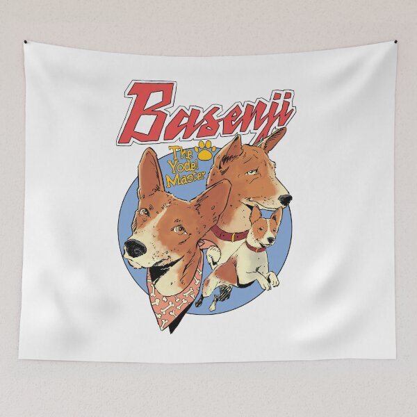 Item preview, Retro Basenji Comic Vintage The Yodel Master Dog Lover designed and sold by aComicWizard.