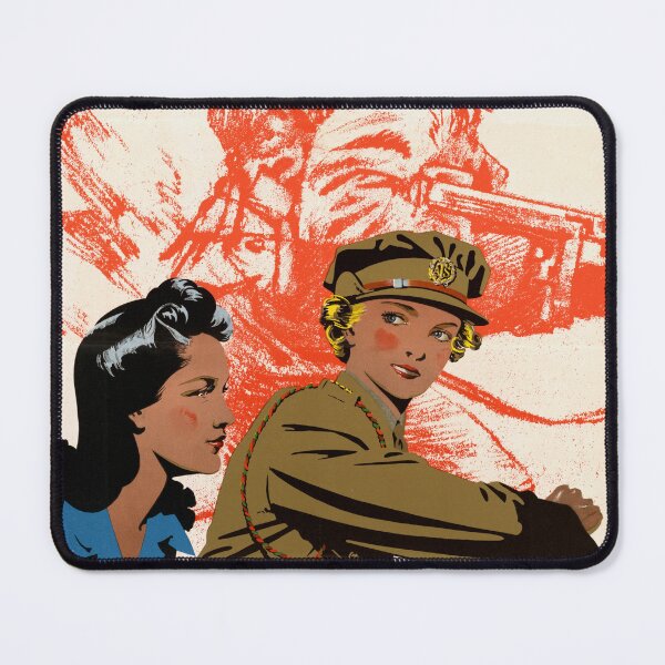 Item preview, Vintage WWII British Recruitment Poster | Auxiliary Territorial Service Art | Join the ATS Now | Frank Newbould Design designed and sold by artofuniverse.
