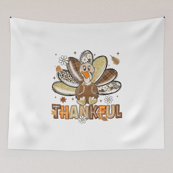 Item preview, Thankful Gobble Gobble Turkey designed and sold by vintagearttee.