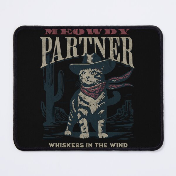 Item preview, Meowdy Partner Whiskers In The Wind designed and sold by AngelinOrlando.