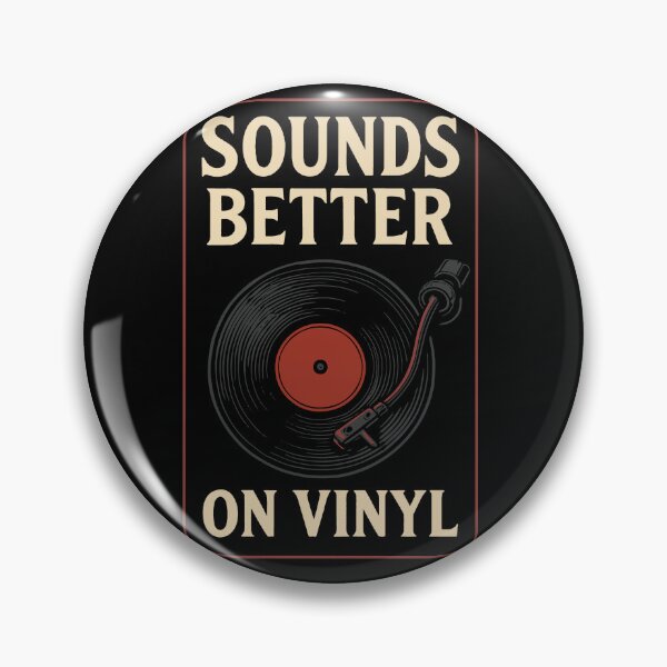 Item preview, Sounds Better On Vinyl Retro Music Lovers designed and sold by LuminOrb.