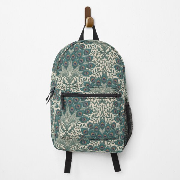 Item preview, Plumora Heritage Print – Vintage Peacock Feather Pattern Inspired by William Morris designed and sold by Heritage Hive Studio.
