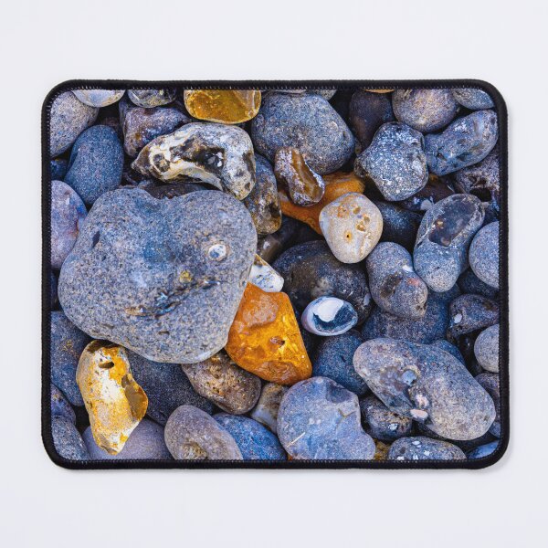 Item preview, Colorful beach stones scattered along the shore designed and sold by BigBadJogr.