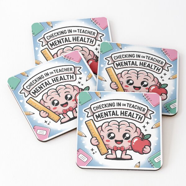 Item preview, Checking in on Teacher Health Staff Appreciation Week designed and sold by Blok45.