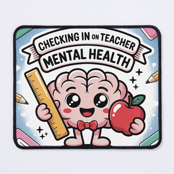 Item preview, Checking in on Teacher Health Staff Appreciation Week designed and sold by Blok45.