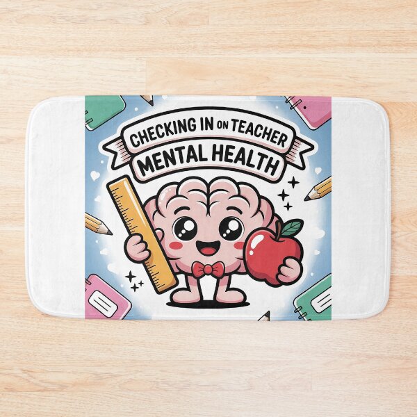 Item preview, Checking in on Teacher Health Staff Appreciation Week designed and sold by Blok45.