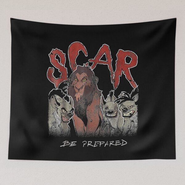 Item preview, The Lion King Scar  Hyenas Graphic  	 designed and sold by wullefsi85.