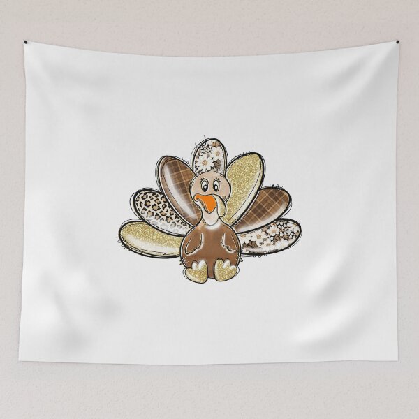 Item preview, Funny Turkey, Thankful Gobble Gobble Turkey designed and sold by vintagearttee.