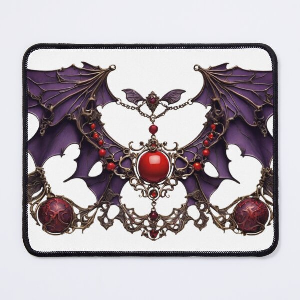 Item preview, Bat collar – Gothic statement necklace for Halloween designed and sold by Antik by Schulz.