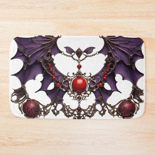 Item preview, Bat collar – Gothic statement necklace for Halloween designed and sold by Antik by Schulz.