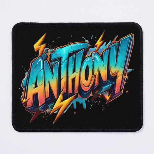 Item preview, Anthony 3D Graffiti Style Name Art designed and sold by AlexLineArt.