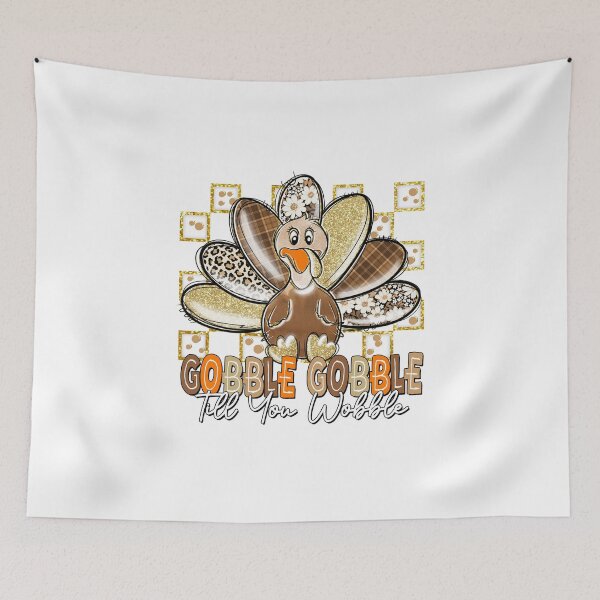 Item preview, Gobble Gobble Till You Wobble designed and sold by vintagearttee.