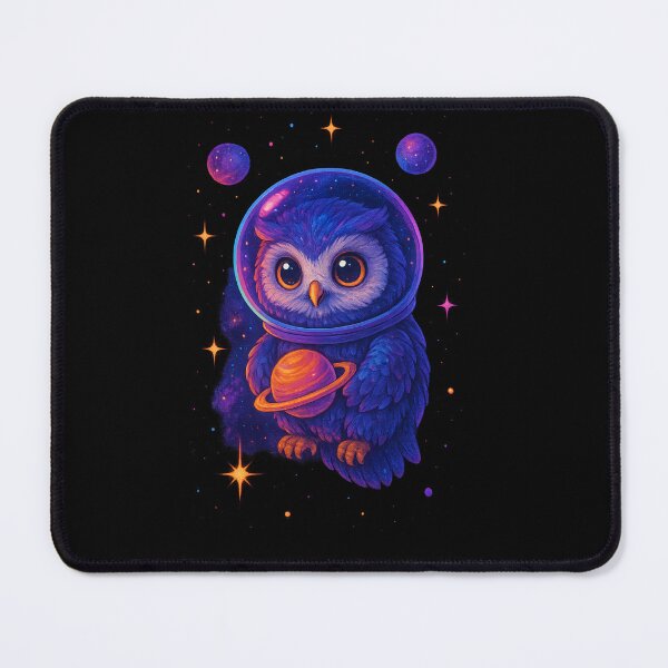 Item preview, Space Owl – Cute Astronaut Bird Design designed and sold by VDekDesigns.